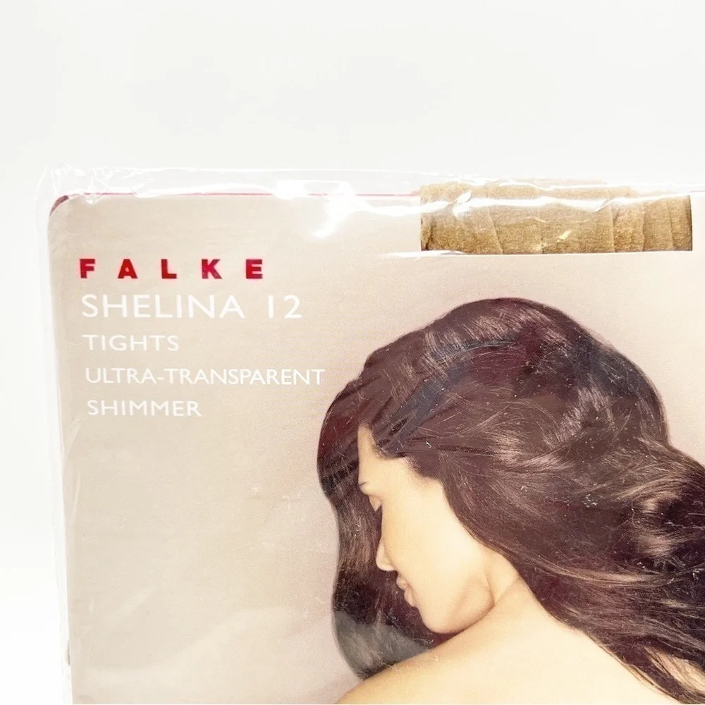 Falke Shelina 12 DEN Women’s Tights Size II / Medium Color Brasil New in Package